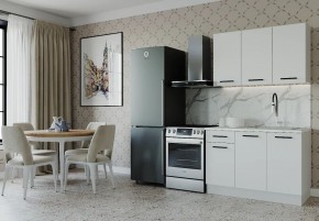 Кухонный гарнитур Белый Глянец 1200 (Стол. 38мм) в Камышлове - kamyshlov.ok-mebel.com | фото