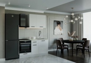 Кухонный гарнитур Белый Глянец 1600 (Стол. 26мм) в Камышлове - kamyshlov.ok-mebel.com | фото