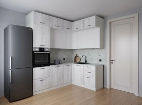 Кухонный гарнитур Бланка 2200*1700 (Стол. 26мм) в Камышлове - kamyshlov.ok-mebel.com | фото