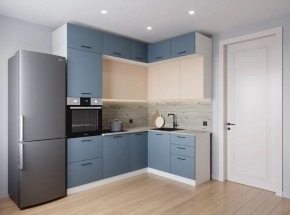 Кухонный гарнитур Фьюжн 2200*1700 (Стол. 26мм) в Камышлове - kamyshlov.ok-mebel.com | фото