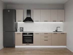 Кухонный гарнитур Каппучино 2800 (Стол. 38мм) в Камышлове - kamyshlov.ok-mebel.com | фото