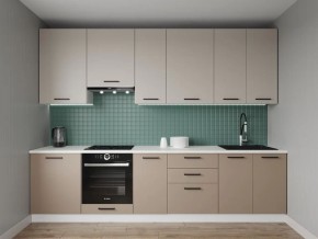 Кухонный гарнитур Каппучино 3000 h950 (Стол. 26мм) в Камышлове - kamyshlov.ok-mebel.com | фото