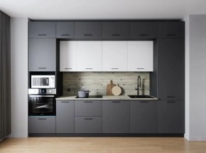 Кухонный гарнитур Меренга 3400 (Стол. 26мм) в Камышлове - kamyshlov.ok-mebel.com | фото
