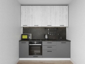 Кухонный гарнитур Санторини 2200 h 950 (Стол. 26мм) в Камышлове - kamyshlov.ok-mebel.com | фото