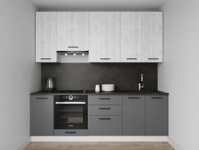 Кухонный гарнитур Санторини 2400 h950 (Стол. 38мм) в Камышлове - kamyshlov.ok-mebel.com | фото