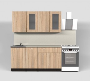 Кухня Симона Демо 1700 (Венга/Дуб Сонома) в Камышлове - kamyshlov.ok-mebel.com | фото 7
