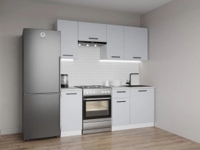 Кухонный гарнитур Смоки 2000 (Стол. 38 мм) в Камышлове - kamyshlov.ok-mebel.com | фото