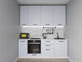 Кухонный гарнитур Смоки 2200 h950 (Стол. 38 мм) в Камышлове - kamyshlov.ok-mebel.com | фото