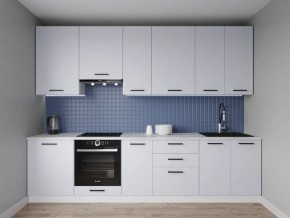 Кухонный гарнитур Смоки 2400 h950 (Стол. 38 мм) в Камышлове - kamyshlov.ok-mebel.com | фото