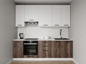 Кухонный гарнитур Старое Дерево 2400 h950 (Стол. 26мм) в Камышлове - kamyshlov.ok-mebel.com | фото