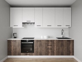 Кухонный гарнитур Старое Дерево 3000 h950 (Стол. 26мм) в Камышлове - kamyshlov.ok-mebel.com | фото