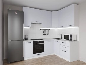 Кухонный гарнитур угловой Смоки 2200*1600 h950 (Стол. 26мм) в Камышлове - kamyshlov.ok-mebel.com | фото