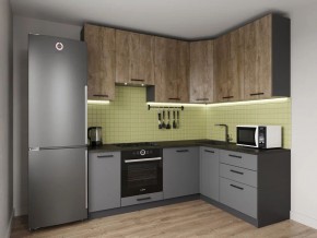 Кухонный гарнитур Умбра 2200*1600 h950 (Стол. 38мм) в Камышлове - kamyshlov.ok-mebel.com | фото