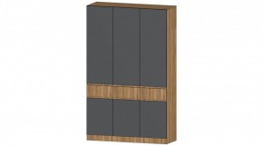 ЛЕНОРА Шкаф 3х створчатый (графит) в Камышлове - kamyshlov.ok-mebel.com | фото