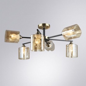Люстра на штанге Arte Lamp Merci A4185PL-6BK в Камышлове - kamyshlov.ok-mebel.com | фото 2