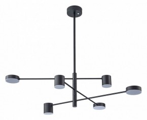 Люстра на штанге Arte Lamp Stanley A2476PL-40BK в Камышлове - kamyshlov.ok-mebel.com | фото