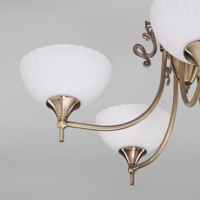 Люстра на штанге Eurosvet Lira 60053/5 античная бронза в Камышлове - kamyshlov.ok-mebel.com | фото 5