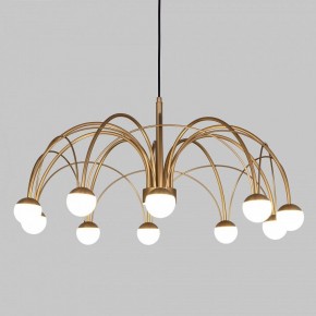 Люстра на штанге Eurosvet Ragno 90030/10 LED золото в Камышлове - kamyshlov.ok-mebel.com | фото 4