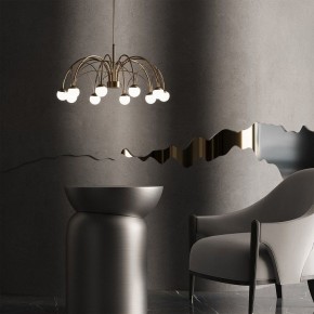 Люстра на штанге Eurosvet Ragno 90030/10 LED золото в Камышлове - kamyshlov.ok-mebel.com | фото 6