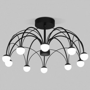 Люстра на штанге Eurosvet Ragno 90035/10 LED черный в Камышлове - kamyshlov.ok-mebel.com | фото