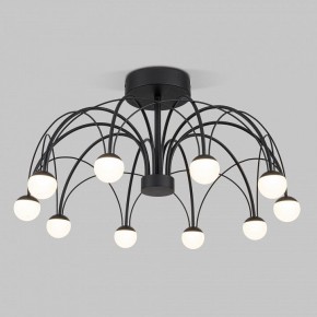 Люстра на штанге Eurosvet Ragno 90035/10 LED черный в Камышлове - kamyshlov.ok-mebel.com | фото 2