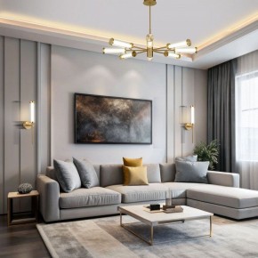 Люстра на штанге Eurosvet Stark 50386 LED латунь в Камышлове - kamyshlov.ok-mebel.com | фото 3