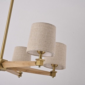 Люстра на штанге Imperiumloft Jorgenson Beige/Light wood STAVRA01 в Камышлове - kamyshlov.ok-mebel.com | фото 7