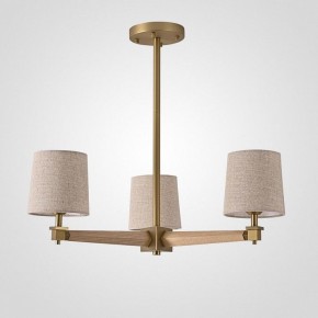 Люстра на штанге Imperiumloft Jorgenson Beige/Light wood STAVRA01 в Камышлове - kamyshlov.ok-mebel.com | фото