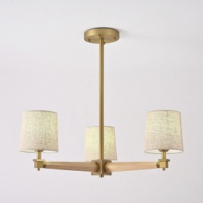 Люстра на штанге Imperiumloft Jorgenson Beige/Light wood STAVRA01 в Камышлове - kamyshlov.ok-mebel.com | фото 4