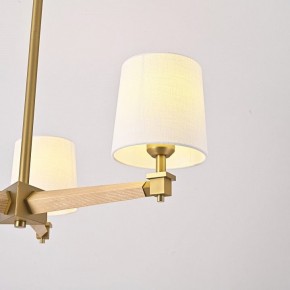 Люстра на штанге Imperiumloft Jorgenson White/Light wood STAVRA01 в Камышлове - kamyshlov.ok-mebel.com | фото 10