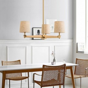 Люстра на штанге Imperiumloft Jorgenson White/Light wood STAVRA01 в Камышлове - kamyshlov.ok-mebel.com | фото 5