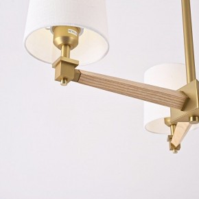 Люстра на штанге Imperiumloft Jorgenson White/Light wood STAVRA01 в Камышлове - kamyshlov.ok-mebel.com | фото 8