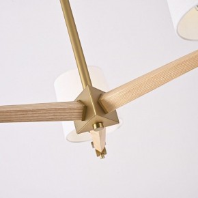Люстра на штанге Imperiumloft Jorgenson White/Light wood STAVRA01 в Камышлове - kamyshlov.ok-mebel.com | фото 9