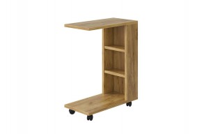 МАЛЬТА Столик прикроватный (дуб крафт золотой) в Камышлове - kamyshlov.ok-mebel.com | фото