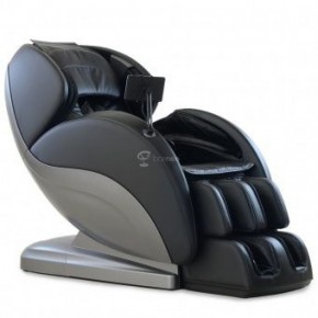 Массажное кресло PS6500 черно-серебряное в Камышлове - kamyshlov.ok-mebel.com | фото