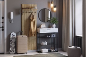 МЕБЕЛЬСОН К1 Прихожая (белое дерево) в Камышлове - kamyshlov.ok-mebel.com | фото