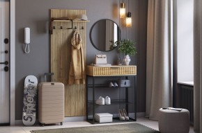 МЕБЕЛЬСОН К1 Прихожая (дуб крафт золотой) в Камышлове - kamyshlov.ok-mebel.com | фото