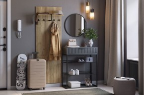 МЕБЕЛЬСОН К1 Прихожая (графит) в Камышлове - kamyshlov.ok-mebel.com | фото