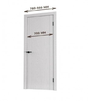 Межкомнатная дверь Bolivar Роялвуд белый (комплект) 700 в Камышлове - kamyshlov.ok-mebel.com | фото