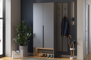 МЕРСИ Прихожая (модульная) графит в Камышлове - kamyshlov.ok-mebel.com | фото