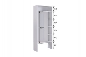 МЕРСИ Прихожая (модульная) кашемир в Камышлове - kamyshlov.ok-mebel.com | фото 5