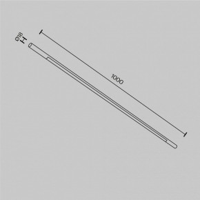 Модульный светильник Maytoni Basis C100CL-L1000-24W3-6K-B в Камышлове - kamyshlov.ok-mebel.com | фото 6