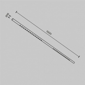 Модульный светильник Maytoni Points C101CL-L1000-24W3-6K-B в Камышлове - kamyshlov.ok-mebel.com | фото 6