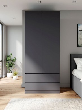 МОРИ МШ 900.2 Шкаф (графит) в Камышлове - kamyshlov.ok-mebel.com | фото 3