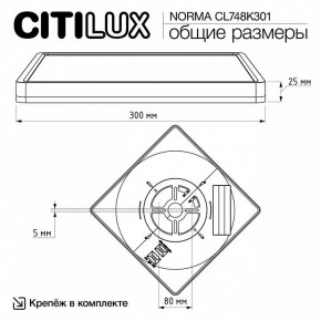 Накладной светильник Citilux Norma CL748K301 в Камышлове - kamyshlov.ok-mebel.com | фото 11