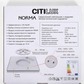 Накладной светильник Citilux Norma CL748K301 в Камышлове - kamyshlov.ok-mebel.com | фото 8