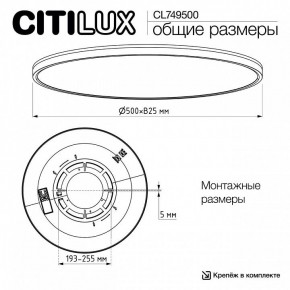 Накладной светильник Citilux NORMA CL749500 в Камышлове - kamyshlov.ok-mebel.com | фото 12