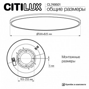Накладной светильник Citilux NORMA CL749501 в Камышлове - kamyshlov.ok-mebel.com | фото 12