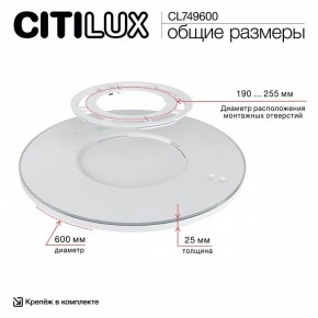 Накладной светильник Citilux NORMA CL749600 в Камышлове - kamyshlov.ok-mebel.com | фото 12