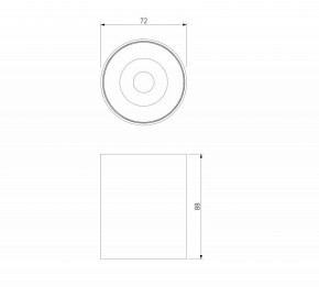 Накладной светильник Elektrostandard Primo 25116/LED в Камышлове - kamyshlov.ok-mebel.com | фото 3